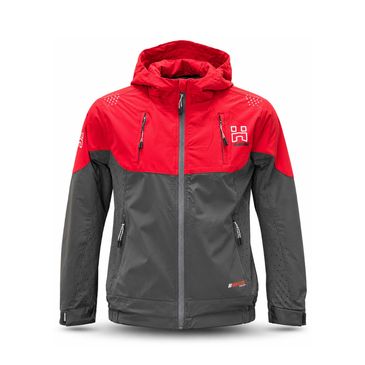 HOLESHOT - FASTLITE JACKET ROSSO GREY